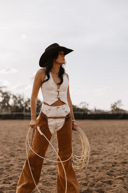 The Jarrah Denim Vest
