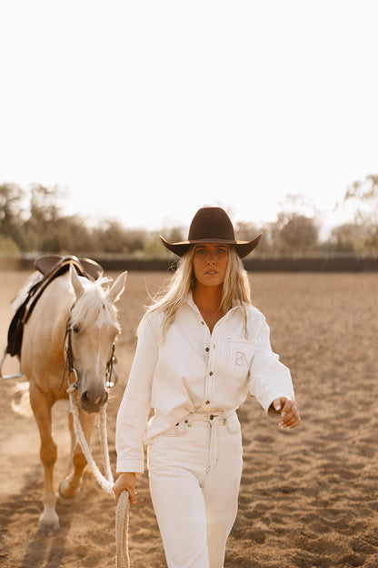 The Jarrah Oversized Denim Shirt