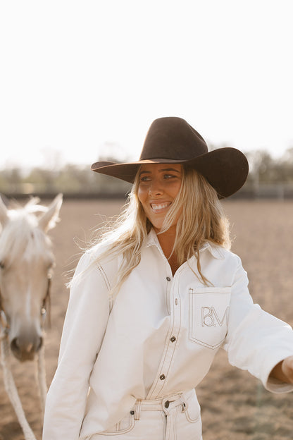 The Jarrah Oversized Denim Shirt