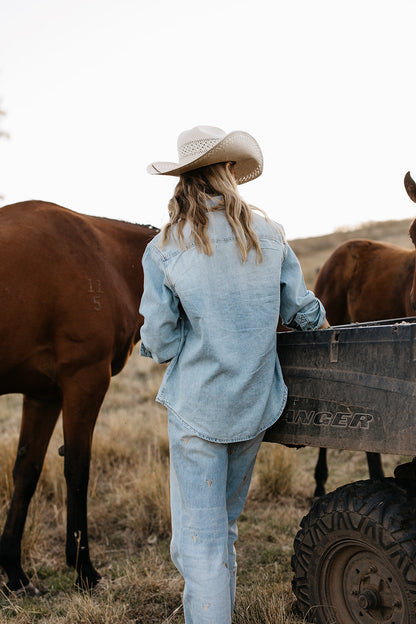 The Boab Oversized Denim Shirt