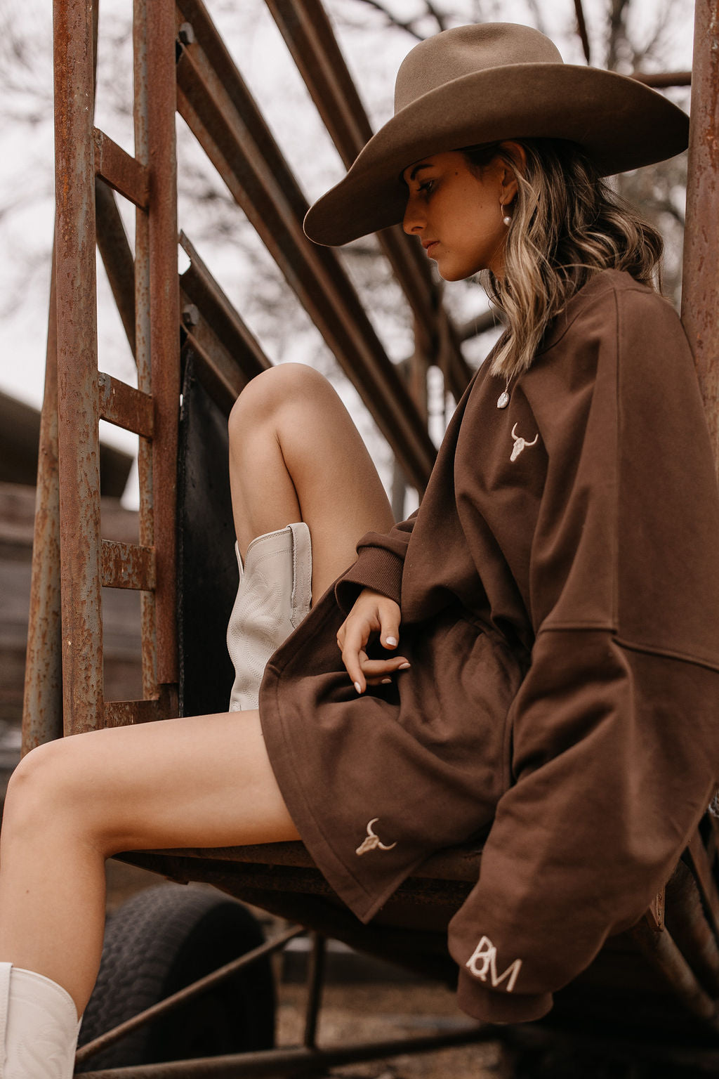 The Stable Mini Skirt | Cocoa