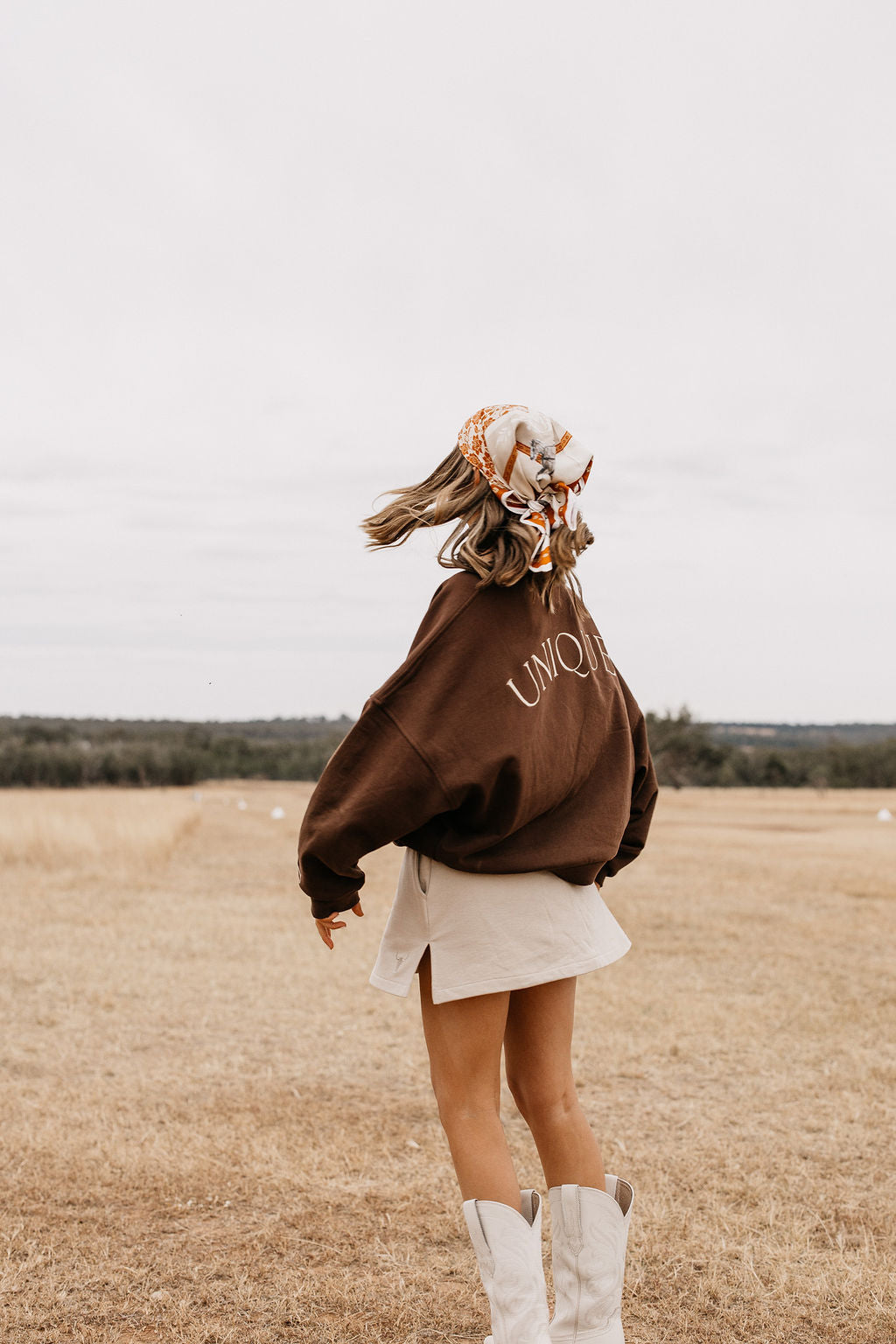 The Stable Mini Skirt | Oatmeal