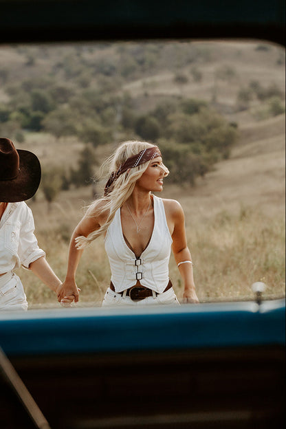 The Jarrah Denim Vest