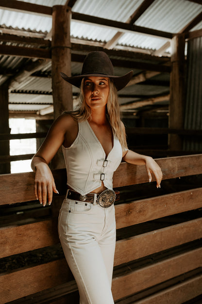 The Jarrah Denim Vest