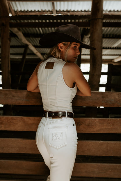 The Jarrah Denim Vest