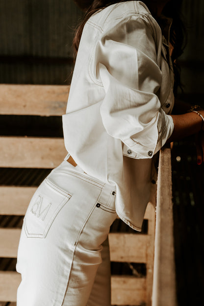 The Jarrah Oversized Denim Shirt