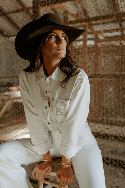 The Jarrah Oversized Denim Shirt