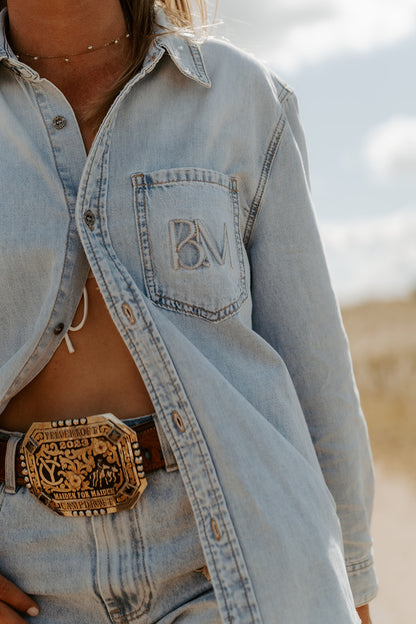 The Boab Oversized Denim Shirt
