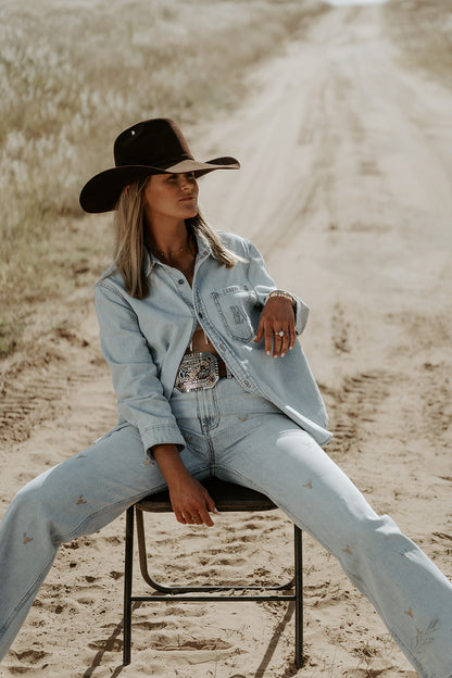 The Boab Oversized Denim Shirt