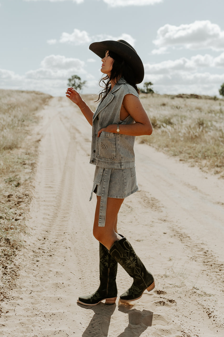 Saltbush Denim Vest