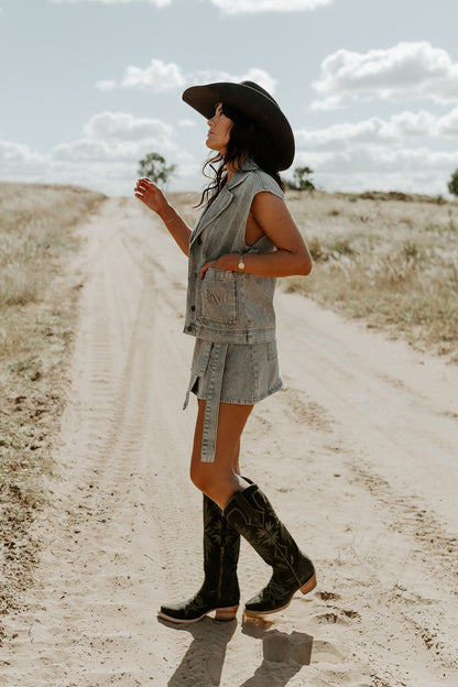 The Saltbush Denim Vest