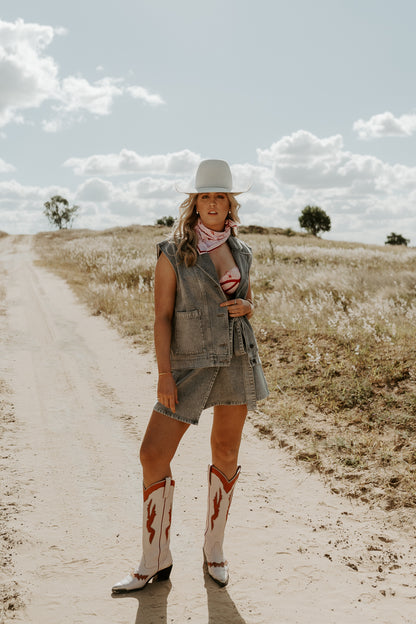 The Saltbush Denim Vest