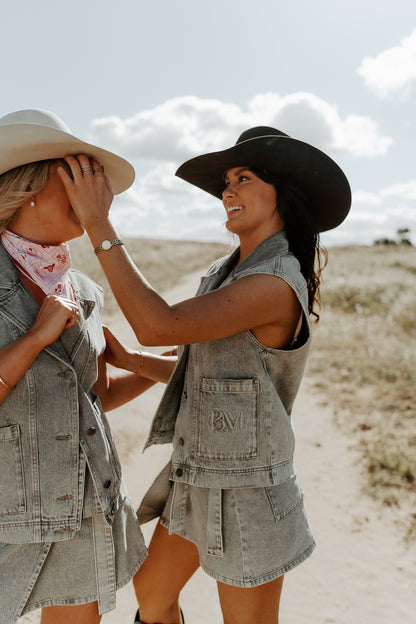 The Saltbush Denim Vest