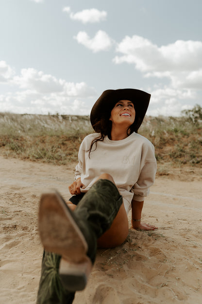The Bloom Cotton Sweater