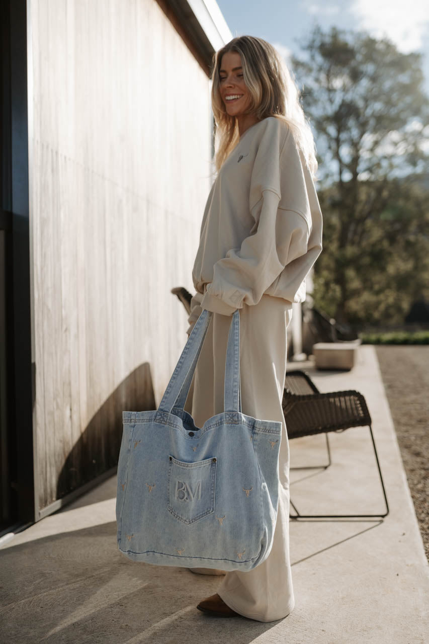 The Boab Denim Tote