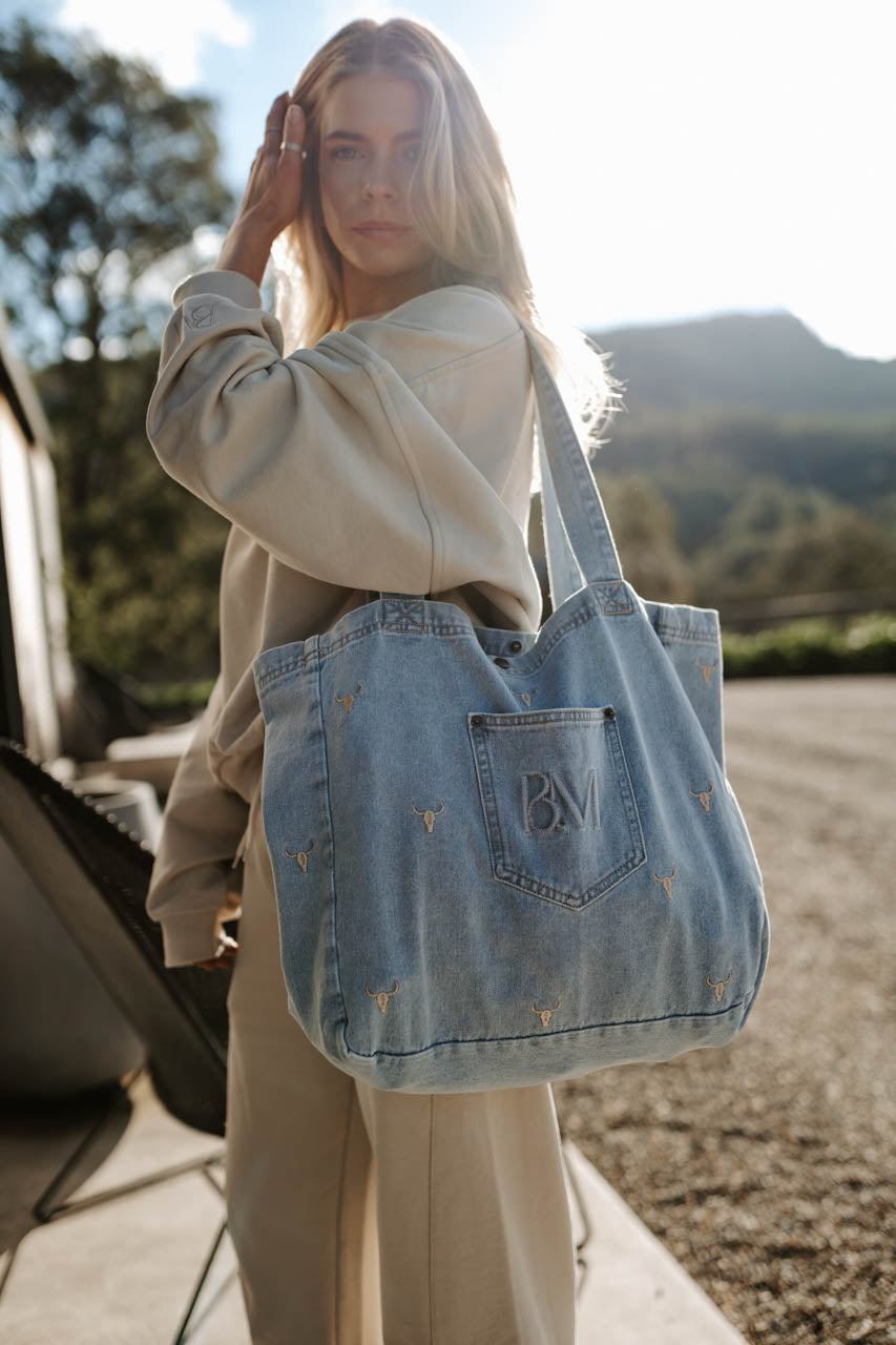 The Boab Denim Tote